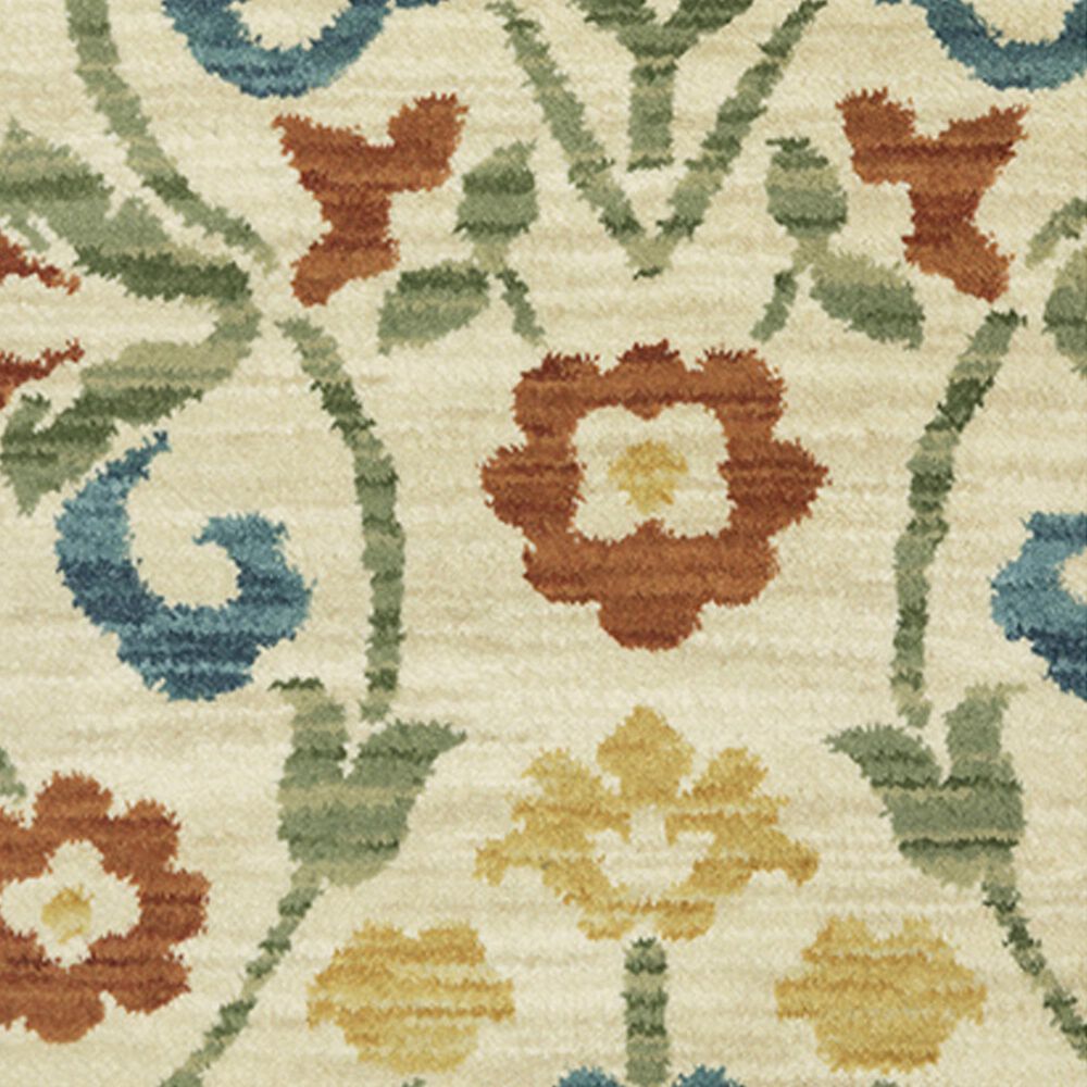 Oriental Weavers Francesca Floral 2&#39; x 3&#39; Ivory Area Rug, , large