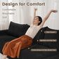 HOMLUX Right Armrest Module in Black, , large