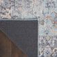 57 Grand by Nicole Curtis Series 1 2" x 6" Light Grey and Blue Runner, , large