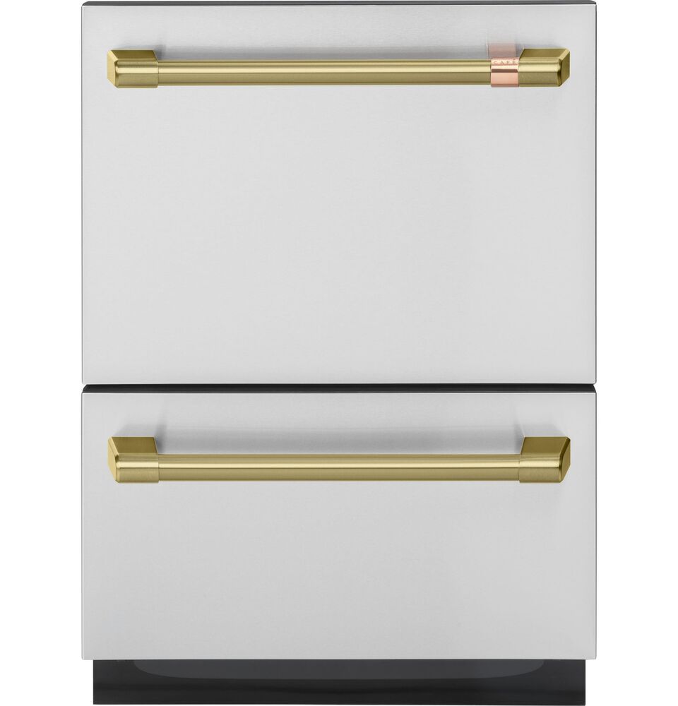 Cafe CAFE REFRIGERATION HANDLE KIT - BRUSHED BRASS, , large