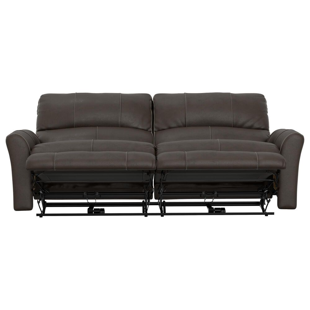 Catnapper Fredda Power Reclining Sofa with Power Headrests in Coffee, , large