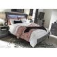 Signature Design by Ashley Baystorm Queen LED Panel Bed in Smoke Gray, , large