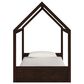 Mayberry Hill Sami Twin Canopy Montessori Bed in Espresso, , large