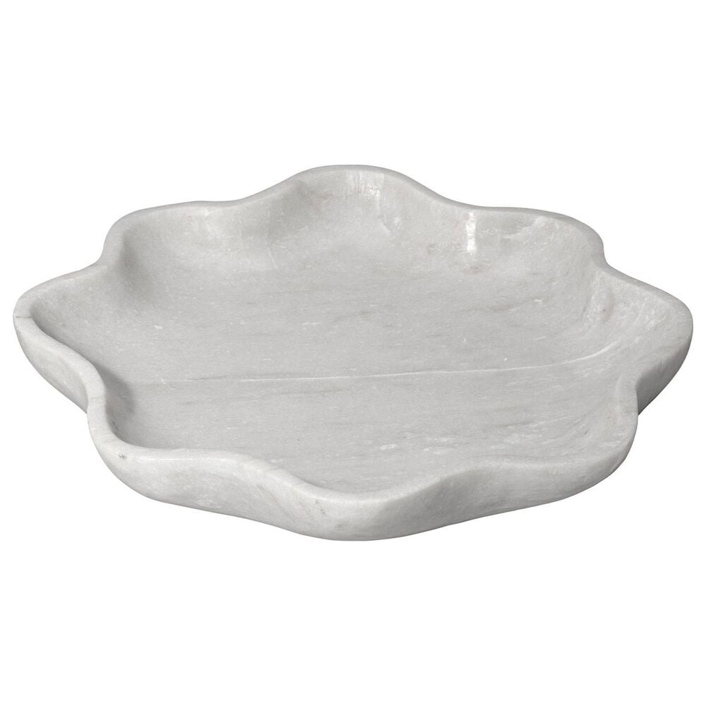 Jamie Young Dallin Marble Decorative Bowl in White, , large