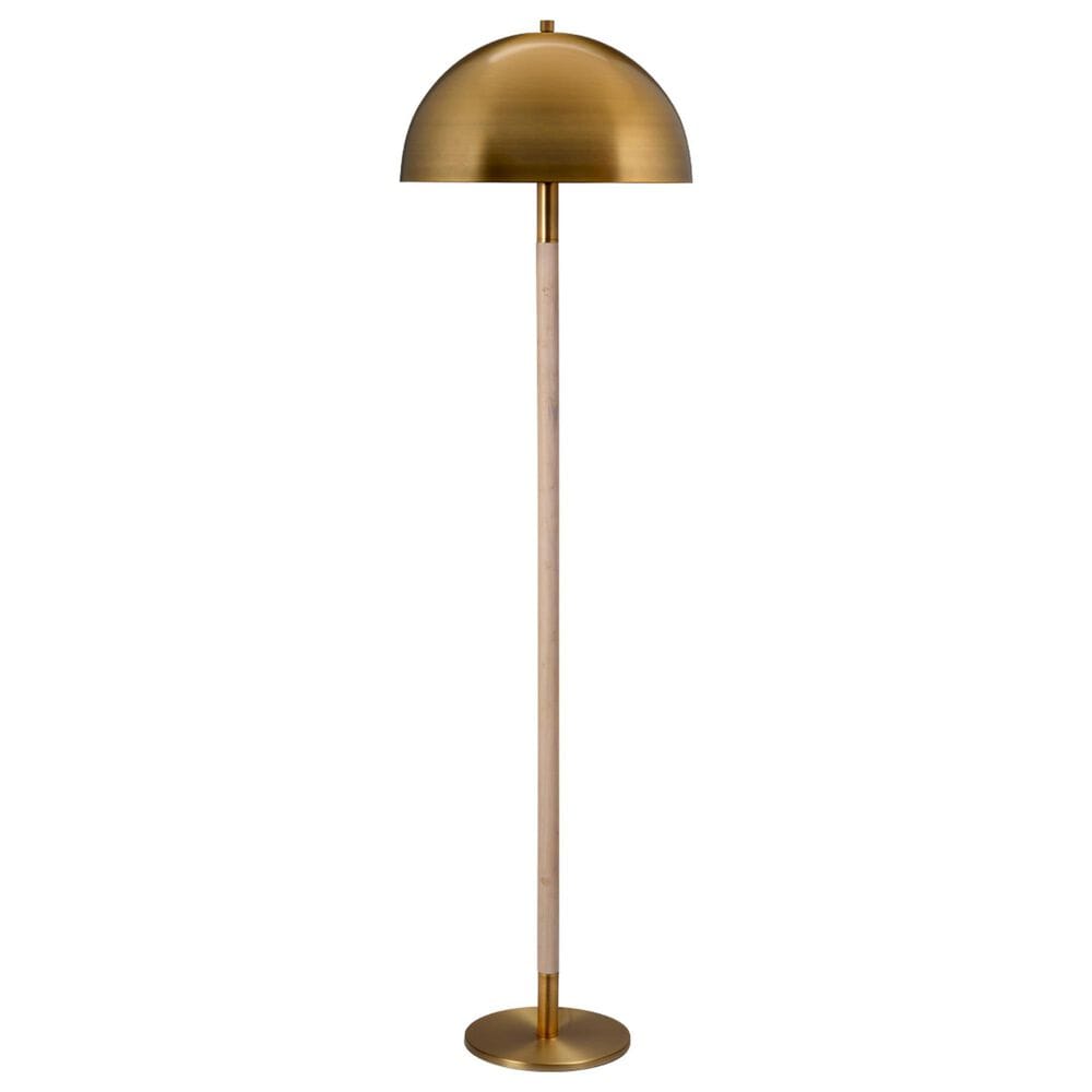 Jamie Young Uxley Floor Lamp in Antique Brass, , large