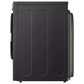 LG 7.8 Cu. Ft. Front Load Electric Dryer with Dual Inverter Heat Pump in Black Steel, , large