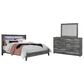 Ashley Baystorm 3 Piece King Bedroom Set in Gray, , large