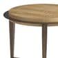 Lexington Home Brands Montecito Catalonia Round Side Table in Chaparral and Bronze, , large