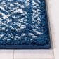 Safavieh Tulum Transitional 9" x 12" Navy and Ivory Area Rug, , large
