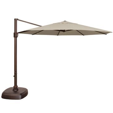 Treasure Garden Khaki Umbrella with Base, , large
