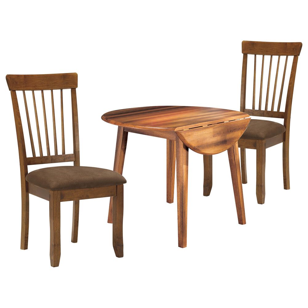 Ashley Berringer 3-Piece Dining Set in Rustic Brown, , large
