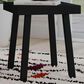 Linon Home Decor Holland Aluminum Side Table in Black, , large