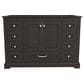 Lexora Home Dukes 48" Single Bathroom Vanity in Espresso with 2 cm White Cultured Marble Top and Rectangular Sink, , large