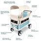 Wonderfold Volkswagen 4-Seater Stroller Wagon in Bondi Blue, , large