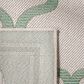 Safavieh Bermuda 4" x 6" Beige and Green Indoor/Outdoor Area Performance Rug, , large