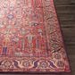 Surya Iris Burnt Orange, Dark Blue, Yellow, Light Pink, Oatmeal and Olive 7"6" x 9"6" Area Rug, , large