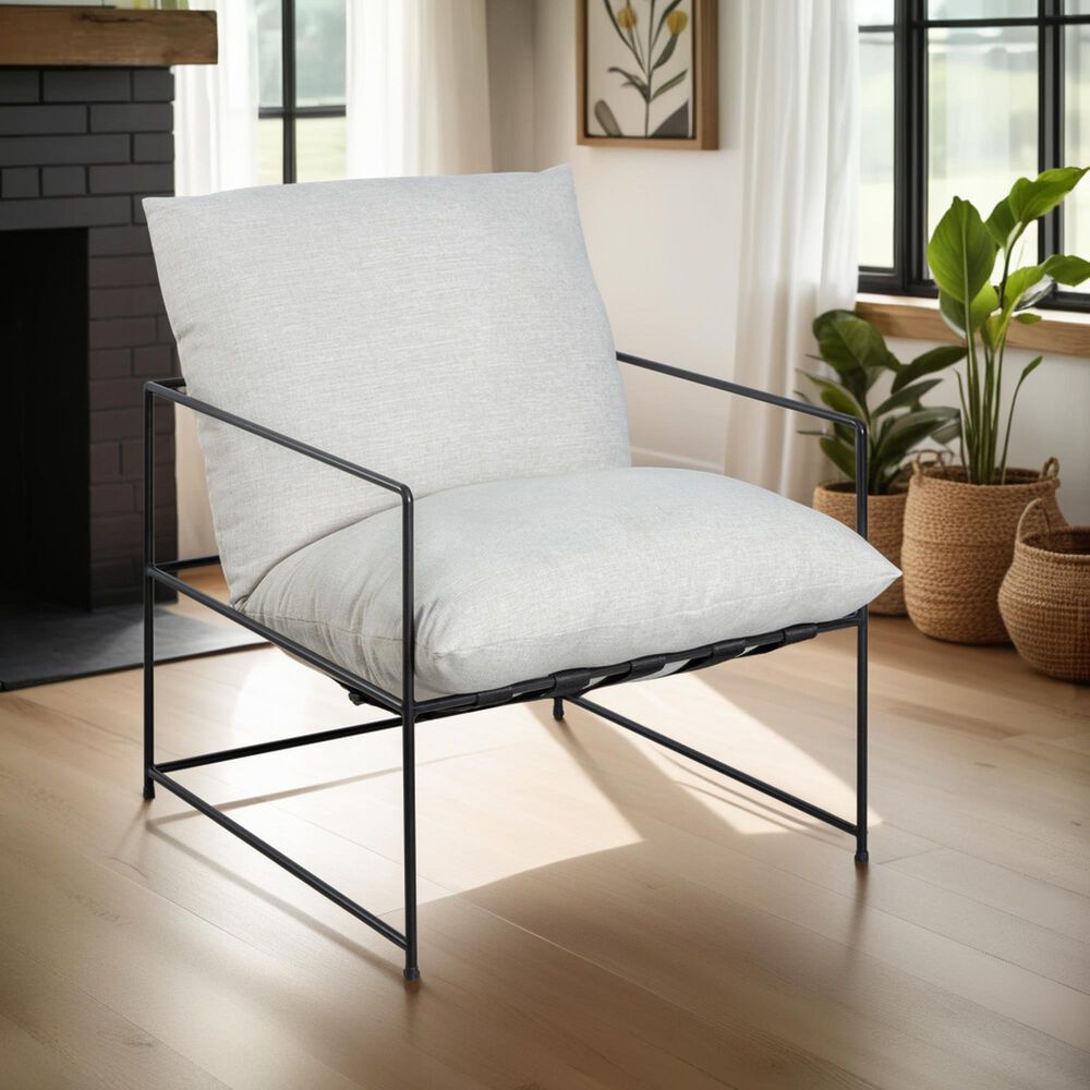 Blue River Rogan Accent Chair in Soft Oat, , large