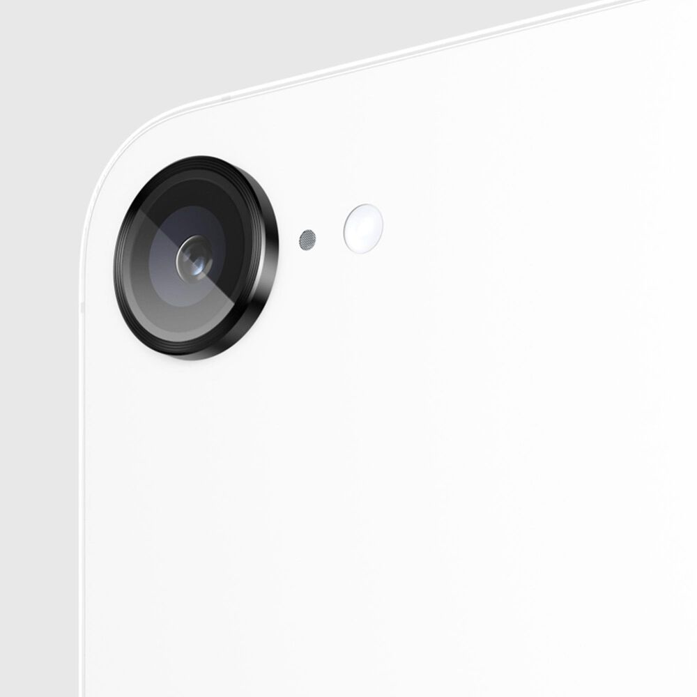 Case-Mate Aluminum Ring Camera Lens Glass Protector for Apple iPhone 16e in Black, , large