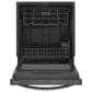 Frigidaire 2-Piece Kitchen Package with 25.6 Cu. Ft. Freestanding Side by Side Refrigerator and Built-In Dishwasher in Black Stainless Steel, , large