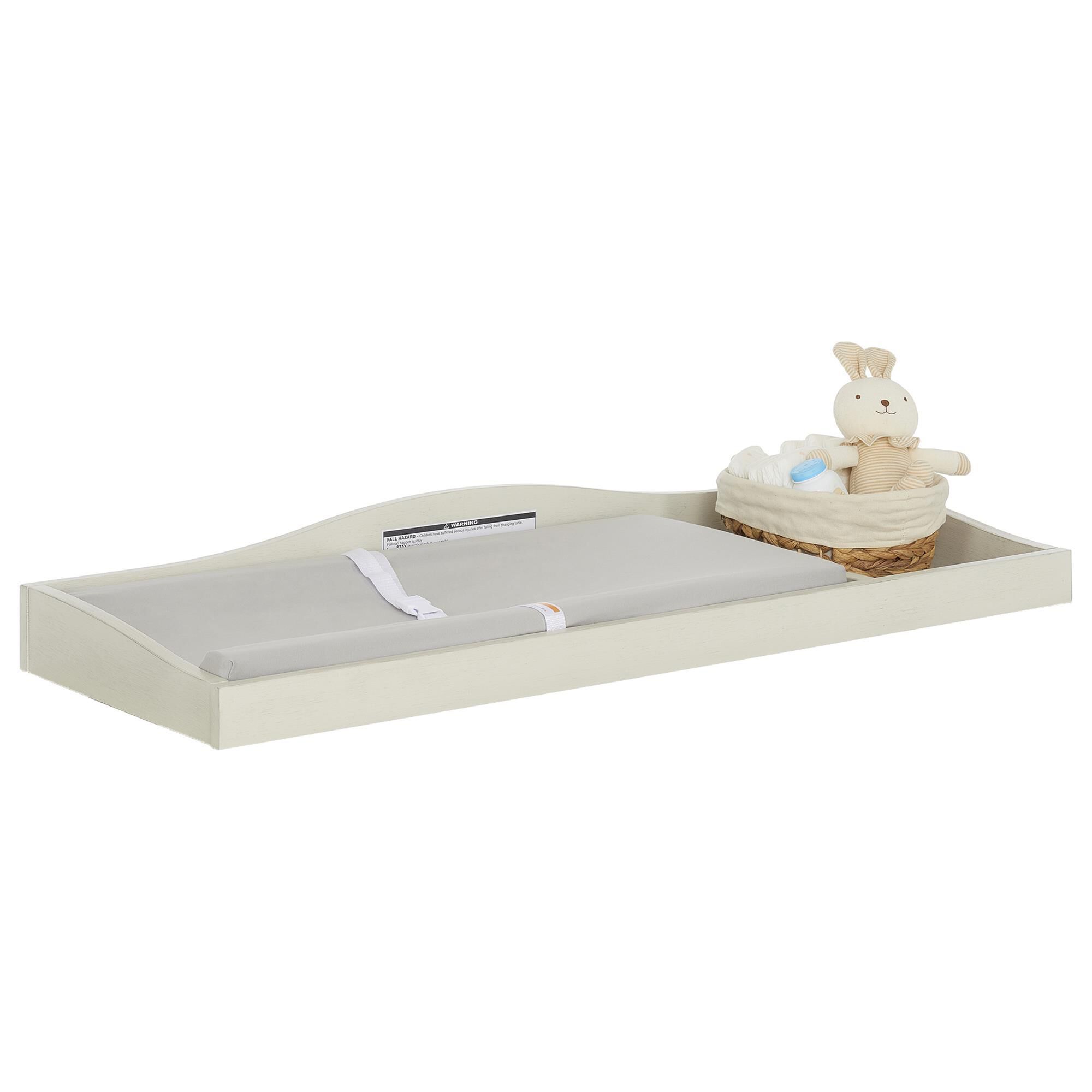 Large changing pad top