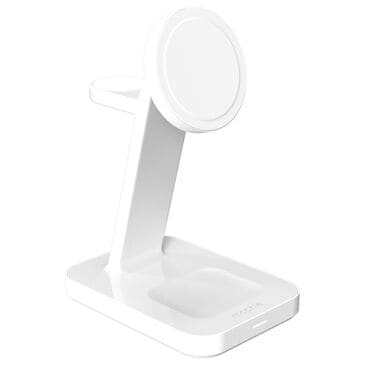 Mophie 3-in-1 Snap Plus Wireless Charge Stand in White, , large