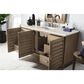 James Martin Vanities Portland 48" Single Bathroom Vanity in Whitewashed Walnut with 3 cm Lime Delight Quartz Top and Rectangular Sink, , large
