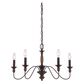 Quoizel Holbrook 5 Light Chandelier in Tuscan Brown, , large