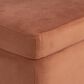 Lifestyle Solutions Kona Small Storage Ottoman in Rust, , large