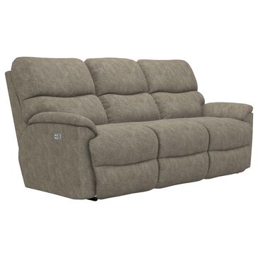 La-Z-Boy Trouper Power Reclining Sofa with Headrest in Sable, , large
