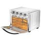 HOMLUX 26 Qt Air Fryer Toaster Oven in Silver, , large