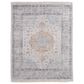 Feizy Caldwell 5" x 7"6" Ivory and Blue Area Rug, , large