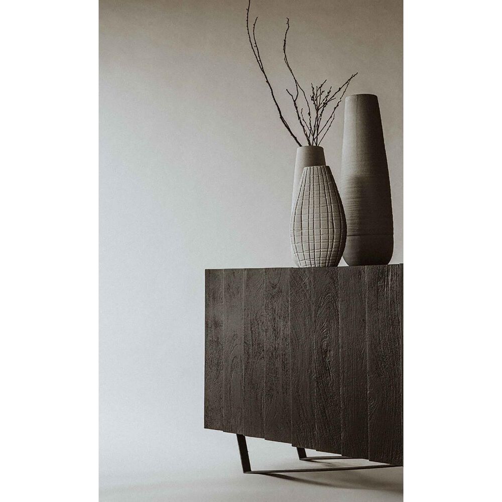Moe&#39;s Home Collection Brolio Sideboard in Charcoal Grey and Black, , large