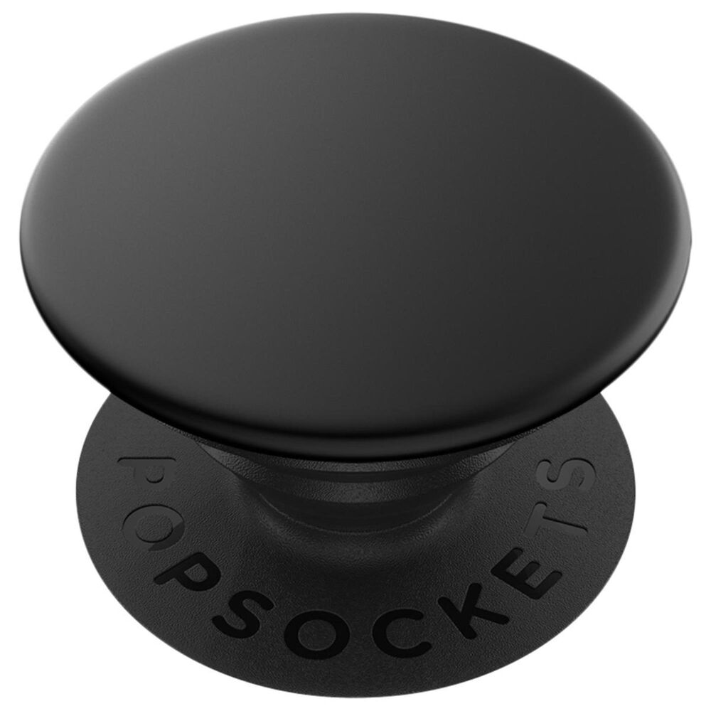 PopSockets Black Aluminum Swappable PopGrip, , large