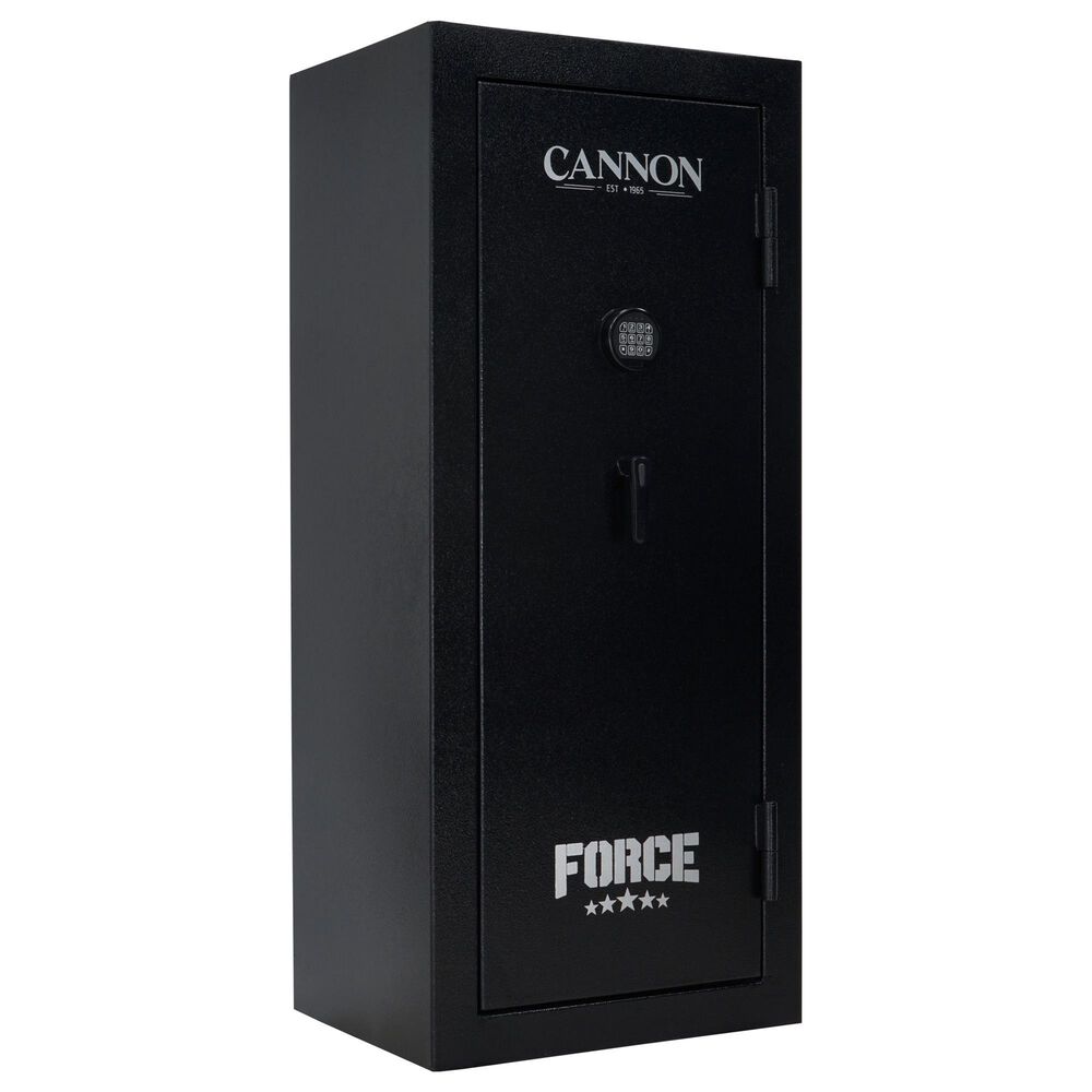 Cannon Force Series 34-Gun Fireproof Safe with Electronic Lock in Hammertone Black, , large