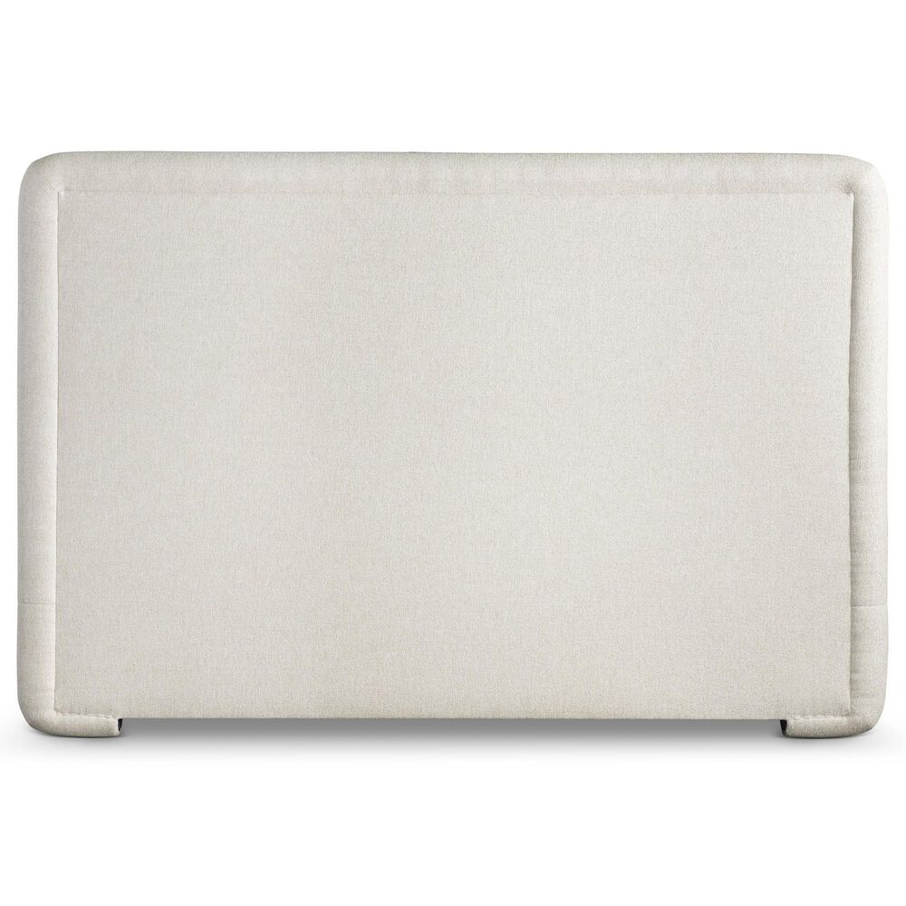 Bernhardt Antibes Queen Upholstered Panel Bed in Roz Tan, , large