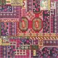 Safavieh Monaco MNC212D-5 5"1" x 7"7" Pink/Multi Area Rug, , large