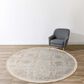 Dalyn Rug Company Marbella MB5 8" Round Ivory Area Rug, , large