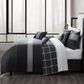 BEBEJAN Kyle 5-Piece King Comforter Set in Black and Grey, , large