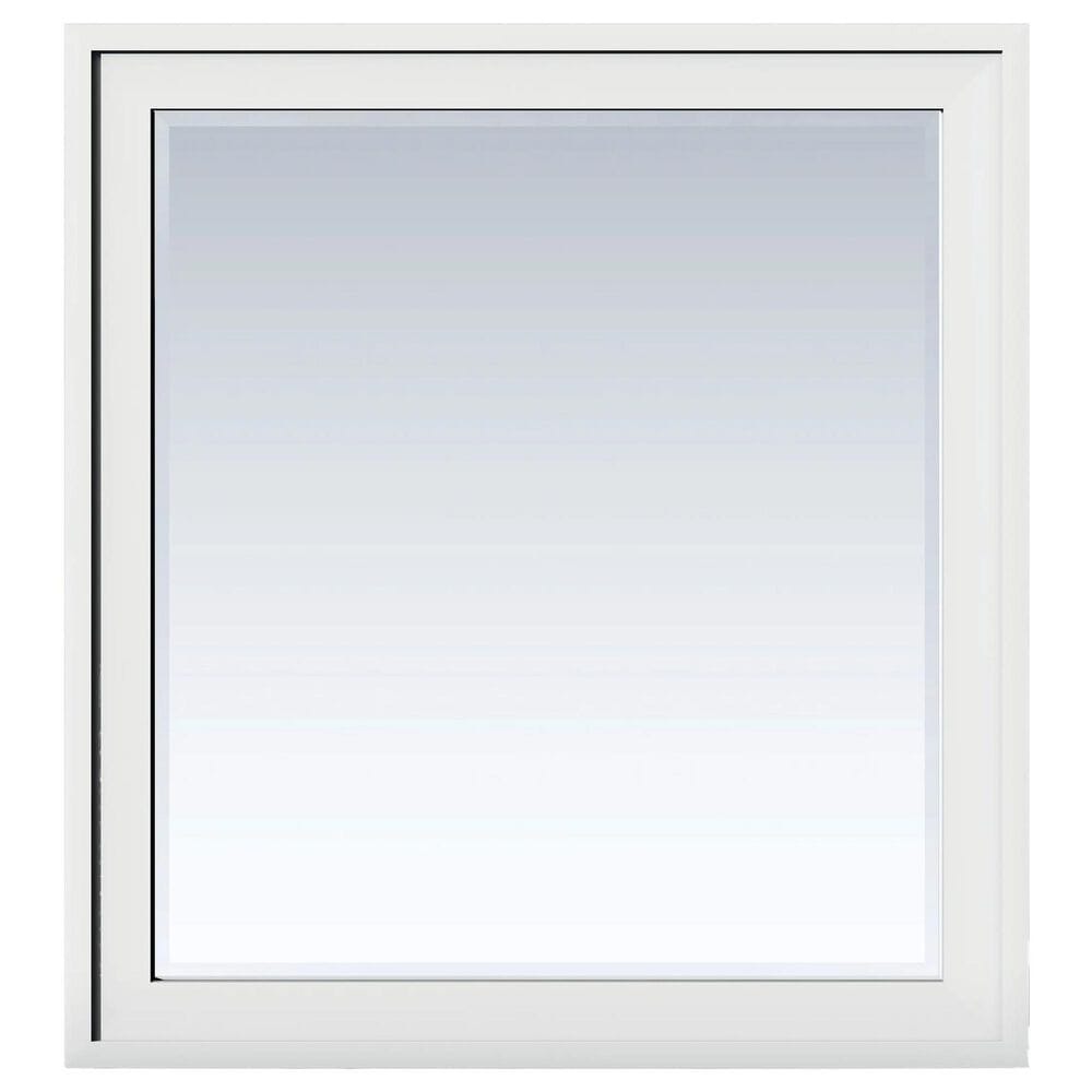 James Martin Vanities Addison 36" Rectangular Bathroom Mirror in Glossy White, , large