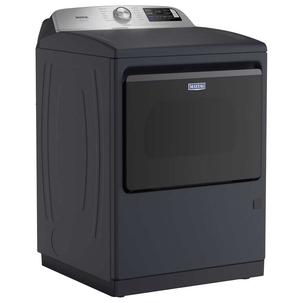 Maytag 7.4 Cu. Ft. Smart Front Load Dryer with Pet Pro Option in Midnight Steel, , large