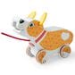 Melissa & Doug Feed, Walk, and Poo Pup Wooden Pull Toy, , large