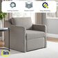 Lifestyle Solutions Haddington Convertible Chair in Flax, , large