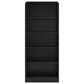 Ashley Rowanbeck 2-Piece Desk and Bookcase Set in Black, , large