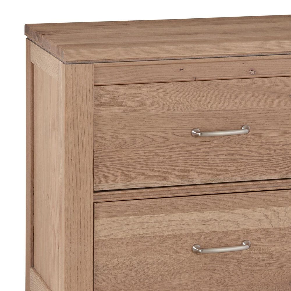 Viceray Collections Choices Amelia, Tide and Timber 3-Piece King Bedroom Set with Two Nightstand in Natural Oak, , large