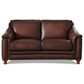 Hydeline Belfast Stationary Sofa and Loveseat Set in Caramel Brown, , large