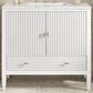 James Martin Vanities Myrrin 36" Vanity in Bright White with 3 CM Ethereal Noctis Quartz Top, , large