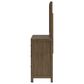 Millenium Dresser and Mirror in Light Brown, , large