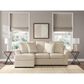 Ashley Lango Stationary Queen Sofa Chaise Sleeper in Jute, , large