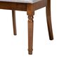 Baxton Studio Lucie Side Chair with Grey Cushion in Walnut Brown (Set of 2), , large