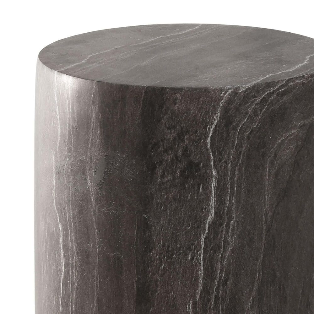 Furniture of America Karvyn 14" Side Table in Warm Gray, , large